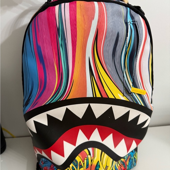 Sprayground Limited Edition Blue Backpack - Picture 1 of 5